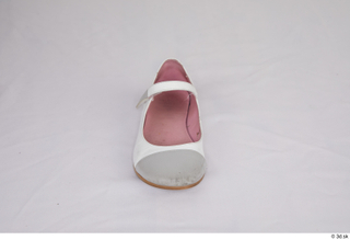 Clothes   296 shoes white ballerina flats 0003.jpg